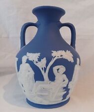 Wedgwood Blue Jasperware Portland Vase 8