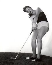 Jean Carmen 1950's Busty Leggy Trick Shot Golfer Glamour Pin up 8x10 Photo picture