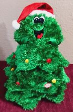DAN DEE Animated Growing Spinning Singing Light Up  CHRISTMAS TREE-EUC VIDEO picture