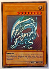 Yu-Gi-Oh Blue Eyed W. Dragon SDK-G001, Dragon Holo Ultra Rare DEU Trading Card picture
