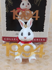 Hallmark Keepsake Ornament 1994 Fabulous Decade Rabbit Collectors Series W/Box picture