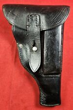 Original German Leather Walther PPK Police Style Holster Jba 1941 Very Rare WW2  picture