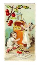 c1880's Trade Card Ayer's Cherry Pectoral, Dr. J.C. Ayer & Co. picture