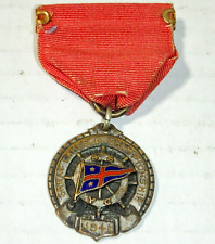 Vintage Rare South Shore Yacht Club Milwaukee 1941 Jr Championship Medal Sailing picture