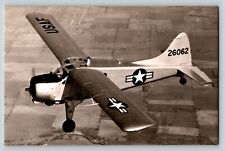 RPPC Postcard USAF De Havilland Beaver DHC-2 real photo Air Force military picture