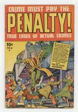 Crime Must Pay The Penalty #2 VG/FN 5.0 1948 picture