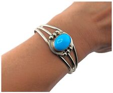 Navajo Bracelet Silver Plated size 6.5 Native American Jewelry Unsigned picture