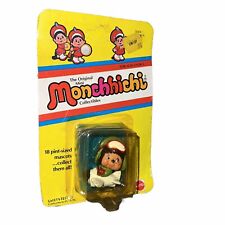 Vintage MONCHHICHI MINI Figurine 1981 Mattel Outfielder #5079 Unopened picture