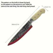 NEW 1pc, Halloween Simulation Knife Props Blood Knife picture