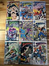 Superman Comics Lot 9 No. 57-65 VF/NM Bagged/Boarded Vintage Comic Books 91-92 picture