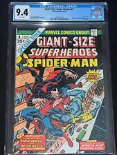 Giant-Size Super-Heroes #1 CGC 9.4 - Spider-Man, Morbius, Man-Wolf - 1974 picture