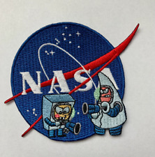 SPONGE & PATRICK CARTOON NASA MISSION PATCH  3