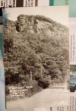 Elephant Head Smugglers Notch Vermont Richardson RPPC Postcard picture