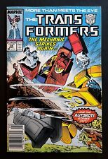 TRANSFORMERS #28 Hi-Grade Newsstand Grimlock Marvel 1987 picture