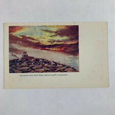 Postcard Colorado Pike's Peak CO Sunrise Undivided 1910s Back Unposted picture