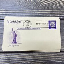 Lot Of Vintage Postcards Philadelphia August 1958 3 Cent Stamp picture