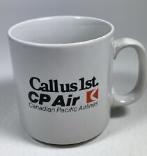 CP AIR EXPO 86 VANCOUVER Canadian Pacific Airlines Coffee Cup Mug 1986 picture