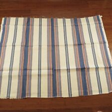 Vintage 1970s 80s Stripe Upholstery Fabric Stanley King 1 YD picture
