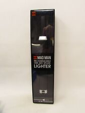 Mad Man Rechargeable USB Arc Spark Lighter Black BRAND NEW picture