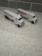 Lot Of 2 - Pez Variations - No Foot Semi Truck Walgreens Silver Grill White picture