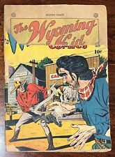 WESTERN COMICS #6 1948 THE WYOMING KID Cover Separated/damaged picture