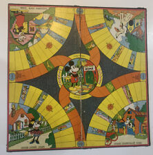 1933 Mickey Mouse Coming Home Original Game Board Only Marks Brothers Co picture