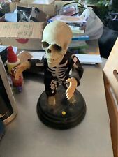 Gemmy Groovin Ghoul Dancing Skeleton Grave Raver NOT WORKING FOR PARTS ONLY picture