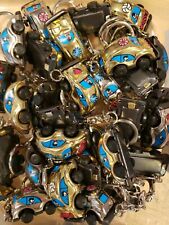 24 Vintage VW Beetle Bug Metal Keychains Vending Toy Cars  New Old Stock 97 picture