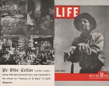 Vintage LIFE MAGAZINE POST CARD YE OLDE CELLAR Chicago 1946 picture
