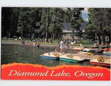 Postcard Diamond Lake Oregon USA picture