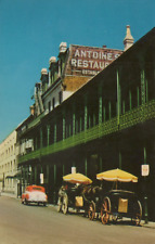 Antoine's Restaurant St Louis St New Orleans Louisiana Vintage Chrome Postcard picture