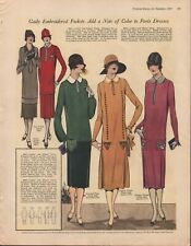 Women's Fashion - 1925 - Paris News - Vintage Magazine Ad - 11 Pages picture