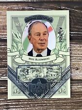 2020 Leaf Decision Mike Bloomberg Preview Shredded Money Card #MO31 1/3 picture