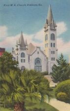  Postcard First ME Church Valdosta GA  picture