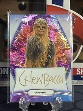 Kakawow COSMOS Disney ALL-STAR Chewbacca #CDQ-IA-34 Signature 75/88 picture