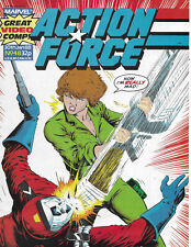 Action Force #48 Marvel UK G I Joe Tomax Xamot Cobra Lady Jaye Quick Kick Flint picture