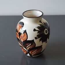 Hawaiian Decorative Vase Handpainted Tupa 6-1/4