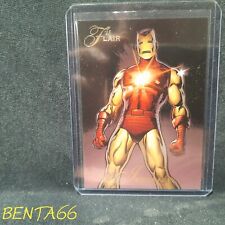2015 Marvel Fleer Retro 🔥 Flair Iron Man Insert Chase Card # 16 picture