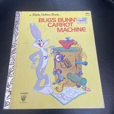 Vintage little golden book  Bugs Bunny Carrot Machine 1982 picture