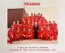 Red Adair Co & Ramco 1981 Tubular Service Team Photo  picture