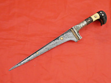 EXCEPTIONAL ANTIQUE CENTRAL ASIA CHOORA DAGGER Afghanistan Bukhara Islamic Sword picture
