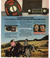 1981 SPARKOMATIC Car Audio Speakers Receivers Stereo Horses VINTAGE Print Ad picture