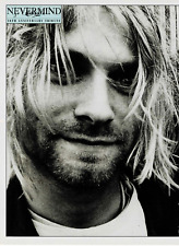 Kurt Cobain of Nirvana - Nevermind Tribute - Music Print Ad Photo picture