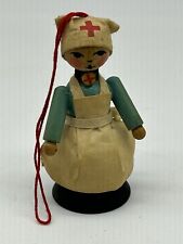 Vintage STEINBACH Wooden NURSE Ornament Made In Germany picture