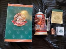 Anheuser-Busch Collectors Club Membership Stein 1999 Golden Age of Brewing PLUS picture