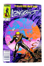 Marvel LONGSHOT (1985) #1 Key 1st App Art Adams Newsstand VF- (7.5) Ships FREE picture