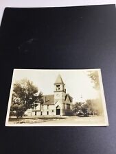 1932 Barron, Wisconsin RPPC - M.E. Church 1090 picture
