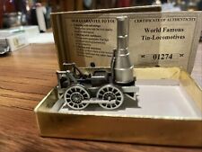 Danbury Mint Pewter Best Friend Chattanooga Steam Locomotive Collectible W/cert. picture
