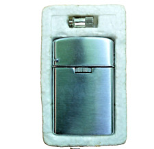 VTG 1980s Made in Japan Sarome II Polished Chrome Cigarette Lighter picture