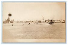 c1920's Venice Italy, Sea View Harbor Steamer Ship Boat RPPC Photo Postcard picture